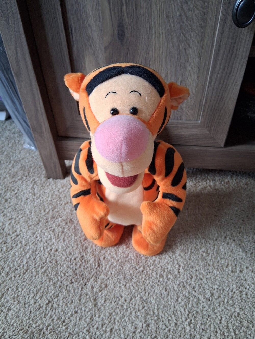 Vtg Working Retro 1998 Disney Bounce Around Tigger Plush